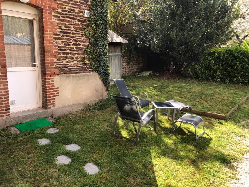 Le Rosegarden Studio Au Pied De La Gare De Rennes Buitenkant foto